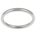 Stainless Steel Polished Comfort Fit Band