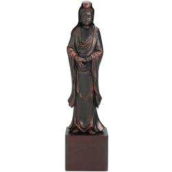 Resin 12-inch Standing Kwan Yin Statue (China)