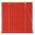 Bamboo Red Roll-up Window Blinds (72 in. x 72 in.) (China)