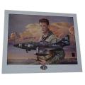 Ted Williams Autographed Lithograph