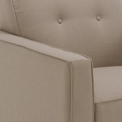 Jazz Pewter Fabric Sofa and Chair