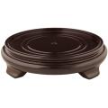 Wooden 12.5-inch Rosewood Pedestal Stand (China)