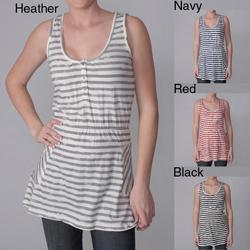 Ci Sono by Journee Women's Striped Sleeveless Dress