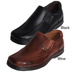 Boston Traveler Men's Square-toe Slip-on Loafers