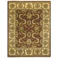Indo Hand-knotted Jaipur Treasures Red/ Beige Wool Heirloom Rug (6' x 9')