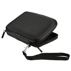 Black Nylon Case with Inside Compartment for Garmin Nuvi 200W