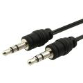 Black Retractable 3.5mm Audio Extension Cable