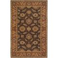 Hand-tufted Coliseum Chocolate Wool Rug (9' x 12')