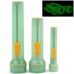 Set of 3 Glow in the Dark Flashlights