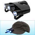 Happy Camper Cap/ Visor 3 LED Flashlight