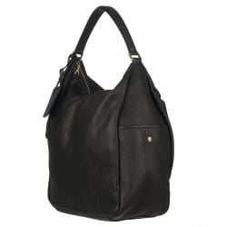 Yves Saint Laurent Medium Leather Black Hobo Bag