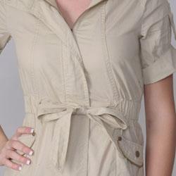 Ci Sono by Journee Junior's Zippered Short-sleeve Jacket