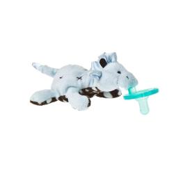 WubbaNub Sweet Chocolate Blue Giraffe Pacifier