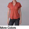 Ci Sono by Journee Junior's Short-sleeve V-Neck Blouse