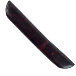 Whetstone Damascus Tanto Wooden Handle Knife w/ Sheath