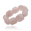 Stonique Creations Rose Quartz Stretch Bracelet