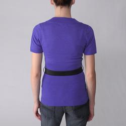 Ci Sono by Journee Junior's Belted Ribbed V-Neckline Top