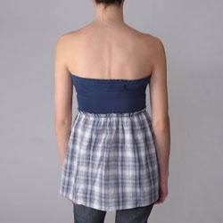 Ci Sono by Journee Junior's Plaid Sleeveless Tunic Dress