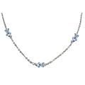 Sterling Silver Children's Enameled Bear Necklace