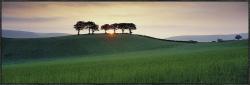 David Noton 'Somerset Sunrise' Framed Canvas Print