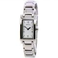 DKNY Women's Stainless Steel Rectangle Analog Watch