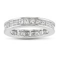14k White Gold 2 1/2ct TDW Diamond Eternity Ring (G-H, SI1-SI2)