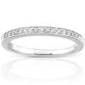 14k White Gold 1/10ct TDW Diamond Wedding Band (H-I, I1-I2)