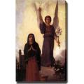 Bouguereau 'The Annunciation' Giclee Canvas Art