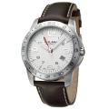 Golana Swiss Men's 'Aero Pro 300' Stainless and Leather Quartz Watch