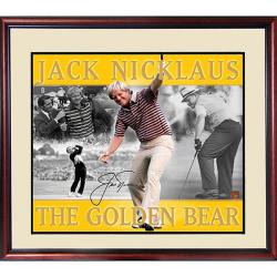 Steiner Sports Jack Nicklaus 'Signed The Golden Bear' 16x20 Framed Collage