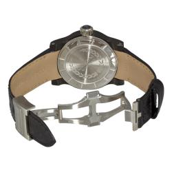 Corum Men's 'Romulus' Power Reserve Black Dial Automatic Watch