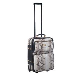 Terrida 21-inch Snake Embossed Leather Trolley Bag