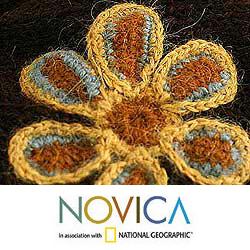 Alpaca Wool 'Sunflower' Hat (Peru)