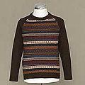 Alpaca Wool Men's 'Horizon' Crewneck Sweater (Peru)