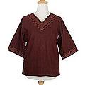 Cotton 'Lanna Nymph' Blouse (Thailand)