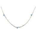 Sterling Silver Children's Enameled Dolphin Necklace