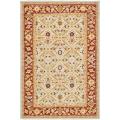 Hand-hooked Chelsea Treasures Blue Wool Rug (7'9 x 9'9)