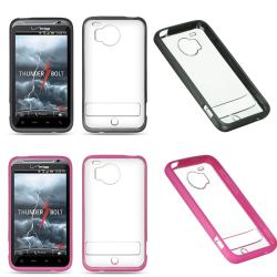 Premium HTC Thunderbolt Hard and Soft Protector Case
