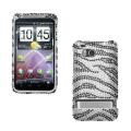 Premium HTC Thunderbolt Zebra Rhinestone Case