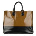 Fendi 8BN203 Leather Colorblock Tote Bag