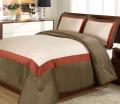 Hotel Rust 3-piece Duvet Cover Set