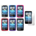 Premium HTC Inspire 4G Silicone Case with Screen Protector