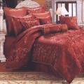 Cassaria Red 8-piece Comforter Set