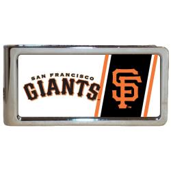 Simran San Francisco Giants Stainless Steel Money Clip