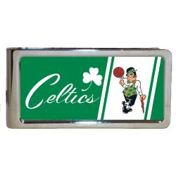 Simran Boston Celtics Stainless Steel Money Clip