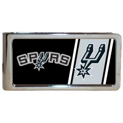 Simran San Antonio Spurs Stainless Steel Money Clip