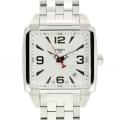 Tissot Men's T-Trend Quadrato Stainless Steel Silver Dial Watch