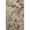 Hand-tufted Alexa Evo Vines Beige Rug (5' x 8')