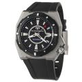 TechnoMarine Men's 'RoyalMarine' Titanium and Rubber Automatic Watch