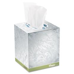 Kleenex Naturals Boutique White Facial Tissue Boxes (Case of 36)